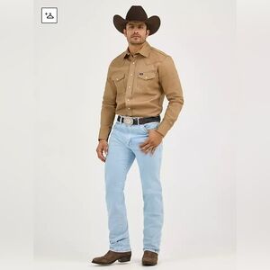 Wrangler Cowboy Cut Slim Fit Active Flex Jeans 36x34